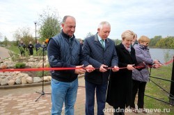 Торжественное открытие зоны отдыха «Берег реки Невы»