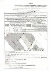 Схема расположения земельного участка